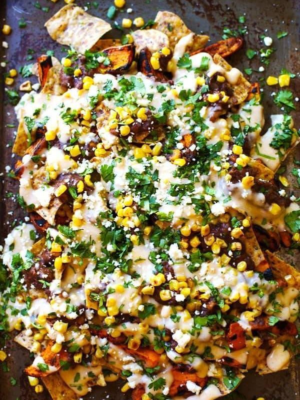 A picture of Healthy Grilled Sweet Potato Nachos
