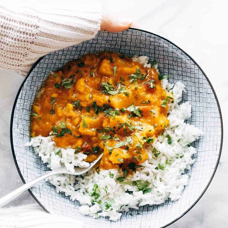 A picture of Instant Pot Cauliflower Curry