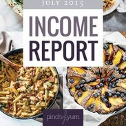 Pinch of Yum's Traffic and Income Report - July 2015 | pinchofyum.com