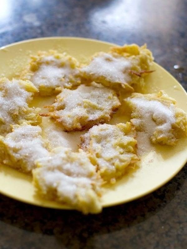 A picture of Camote Tops (Camote Fritters)