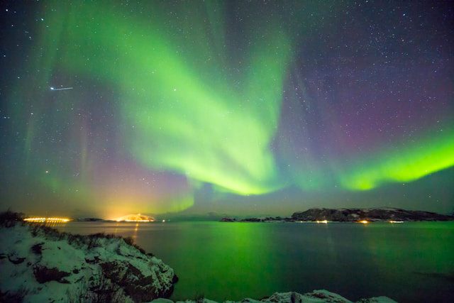 Aurora lights in Norway