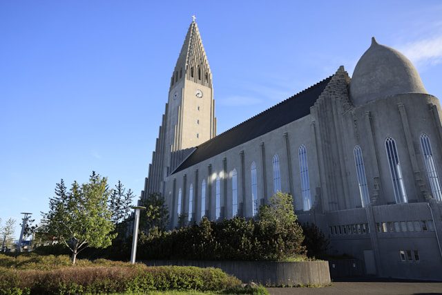 Beautiful church in Iceland