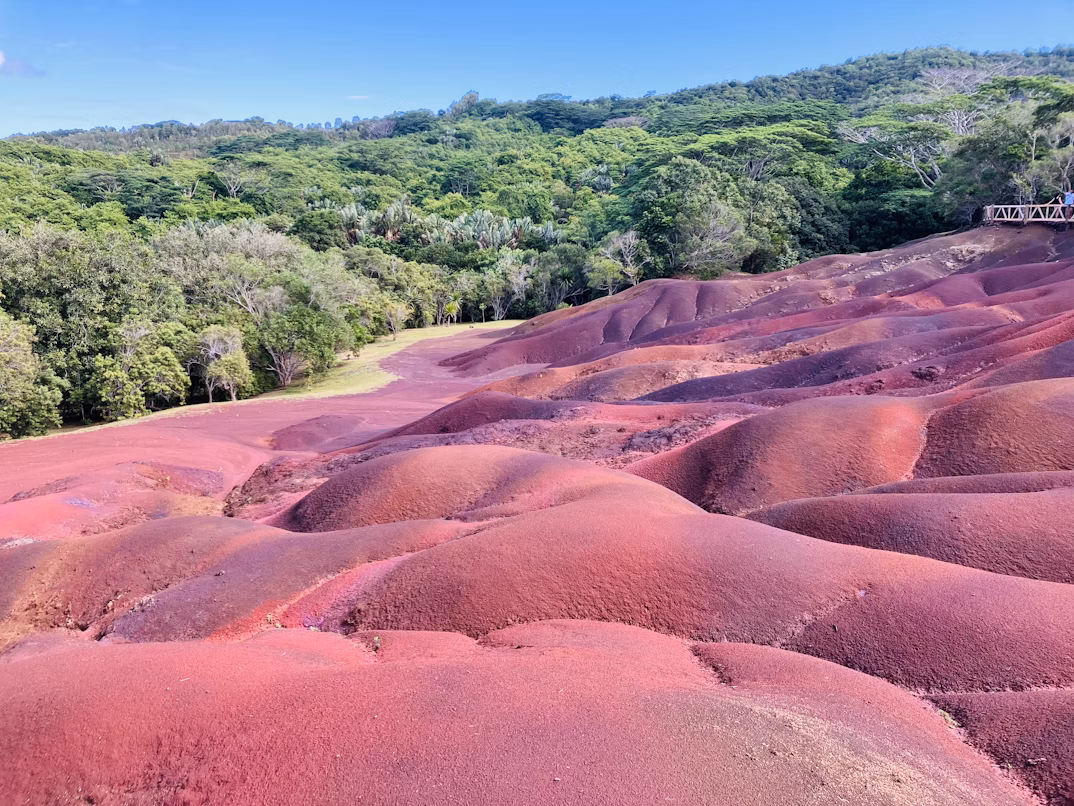 Chamarel’s Seven Colored Earth in Mauritius