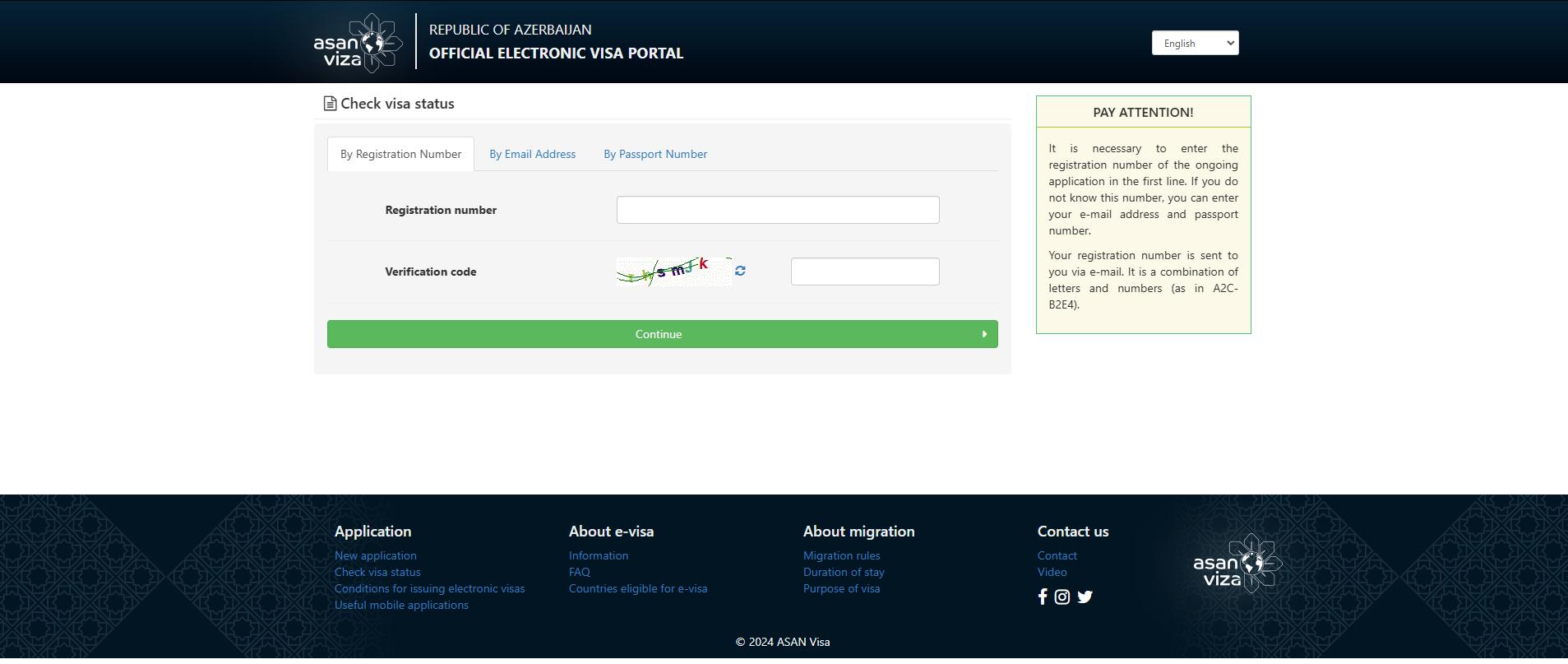 Check Azerbaijan Visa Status2