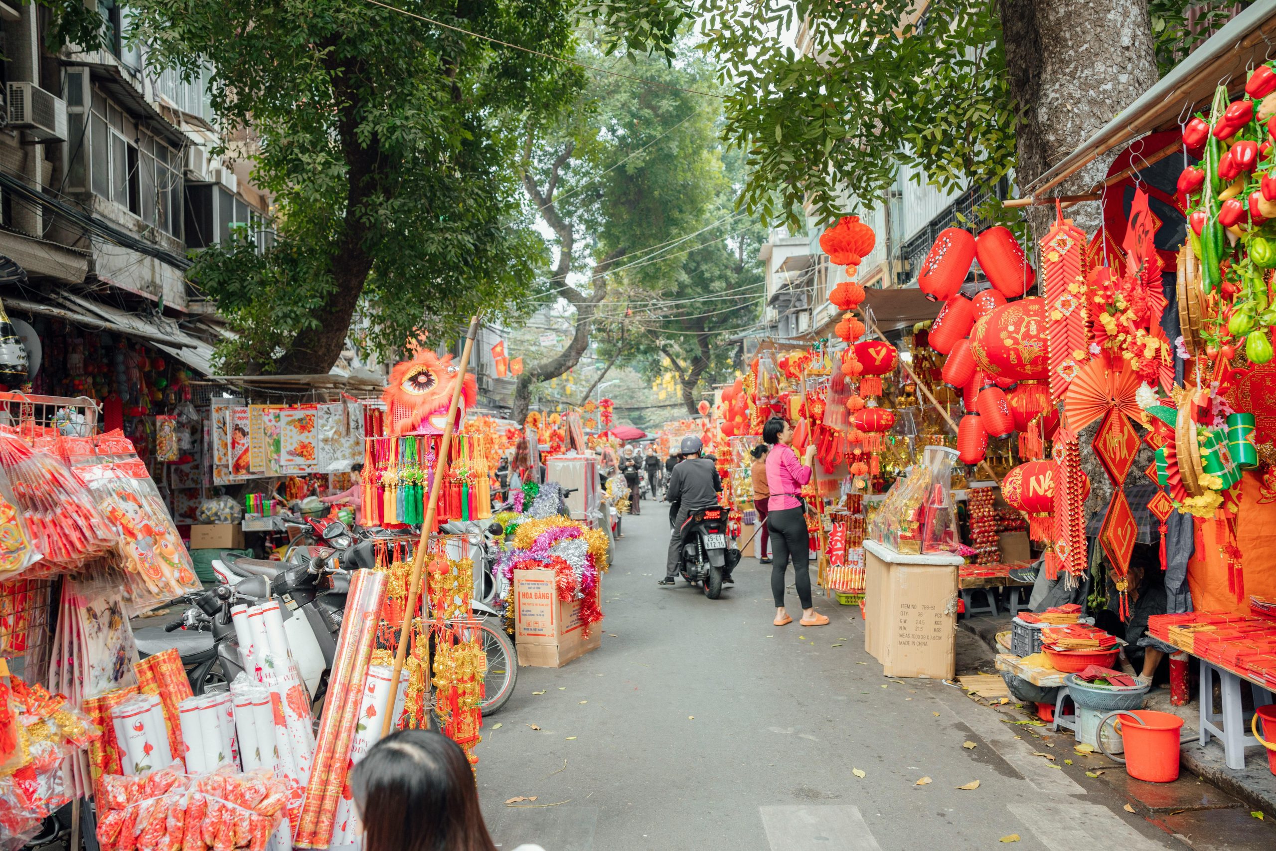 Preparations of Chinese New Year