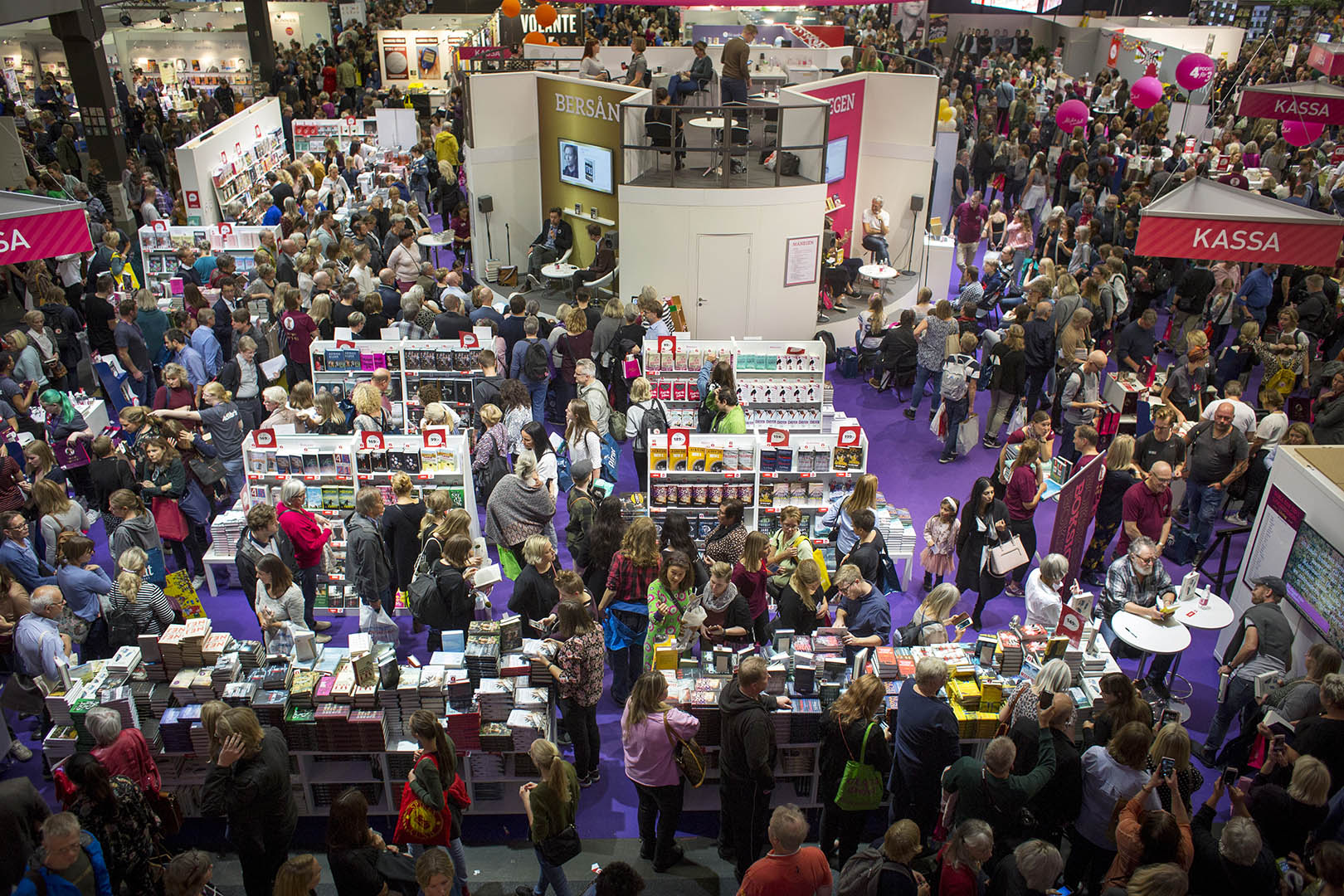 Gothenburg Book Fair, Sweden.