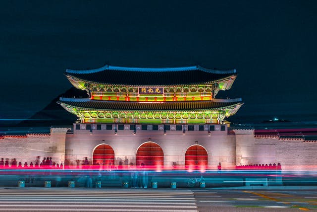 Gyeongbok Palace Gate in Seoul