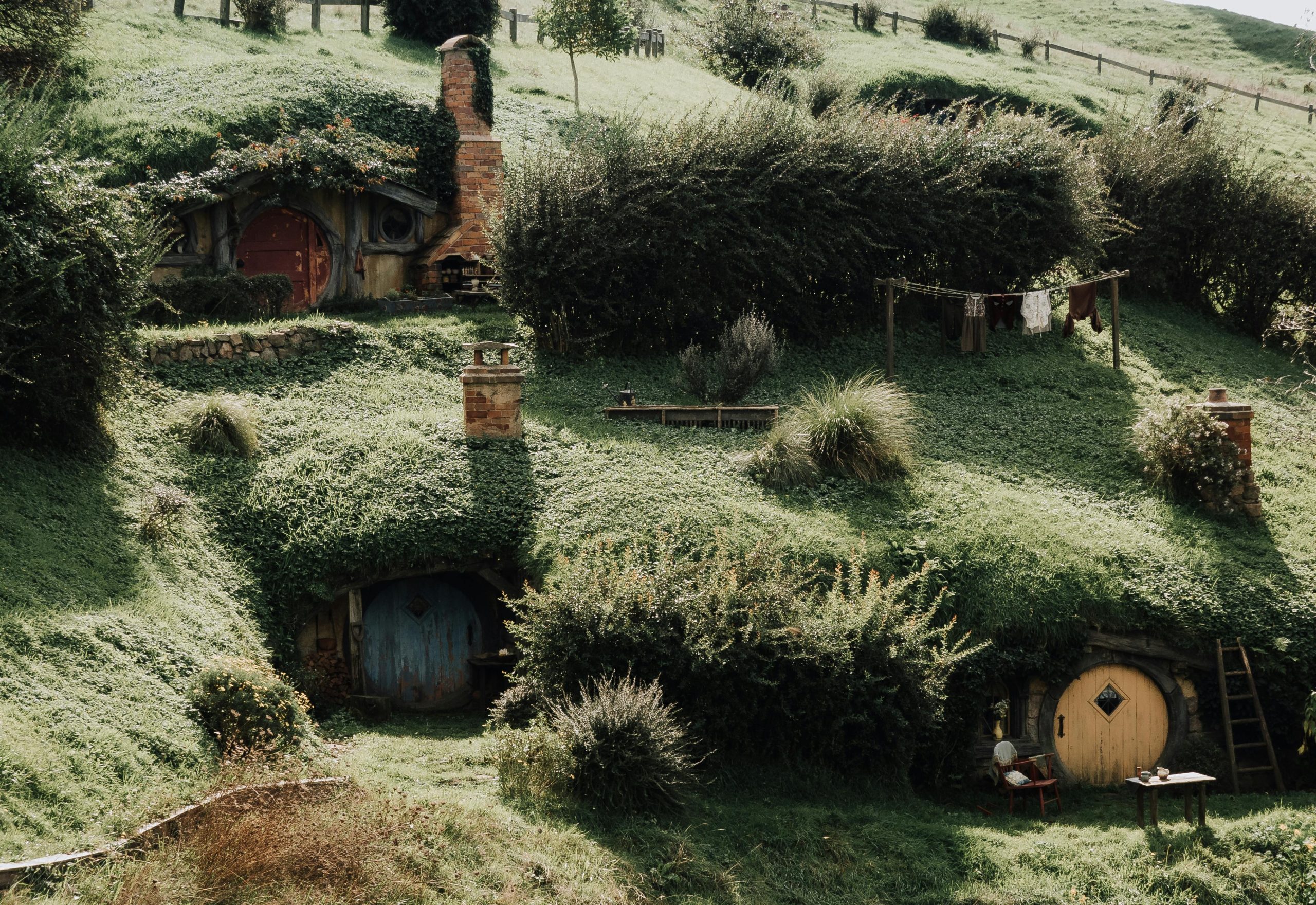 Hobbiton Movie Set in New Zealand