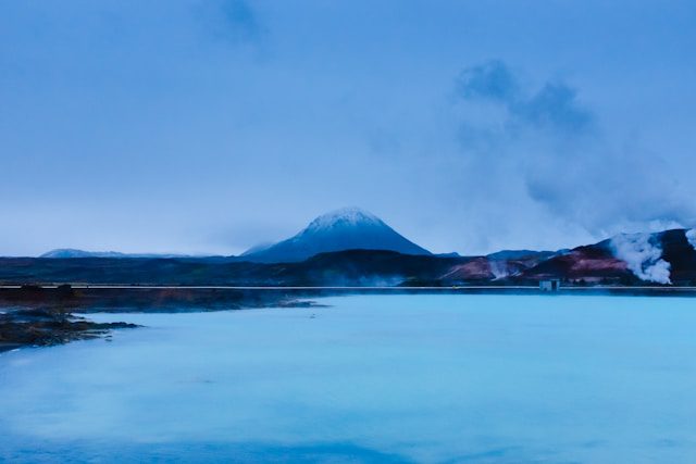 Hot springs in Iceland