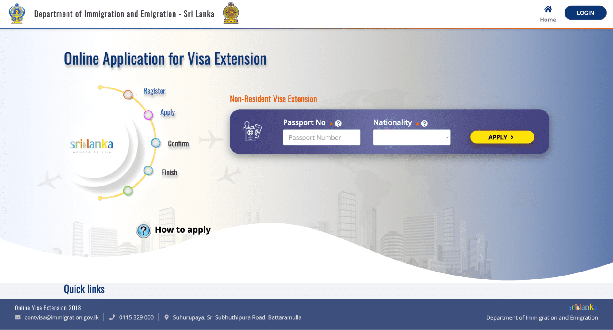 How to Apply for a Sri Lanka Visa Extension