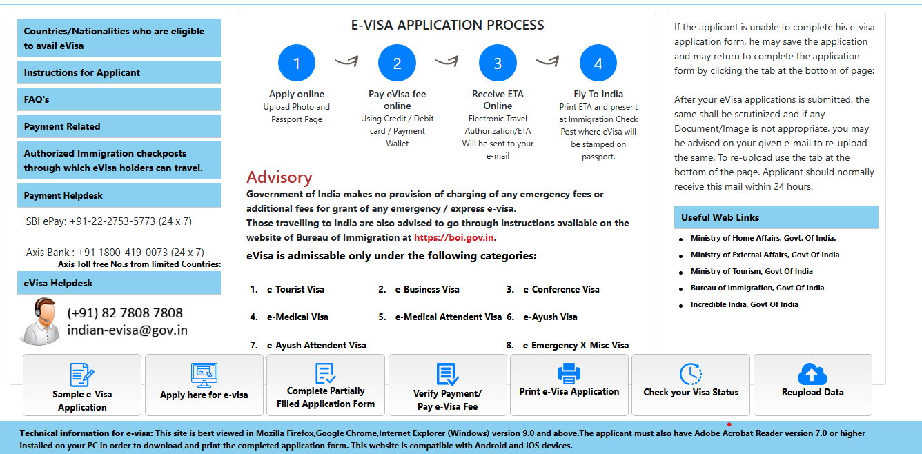 India eVisa for Paraguayan Citizens 
