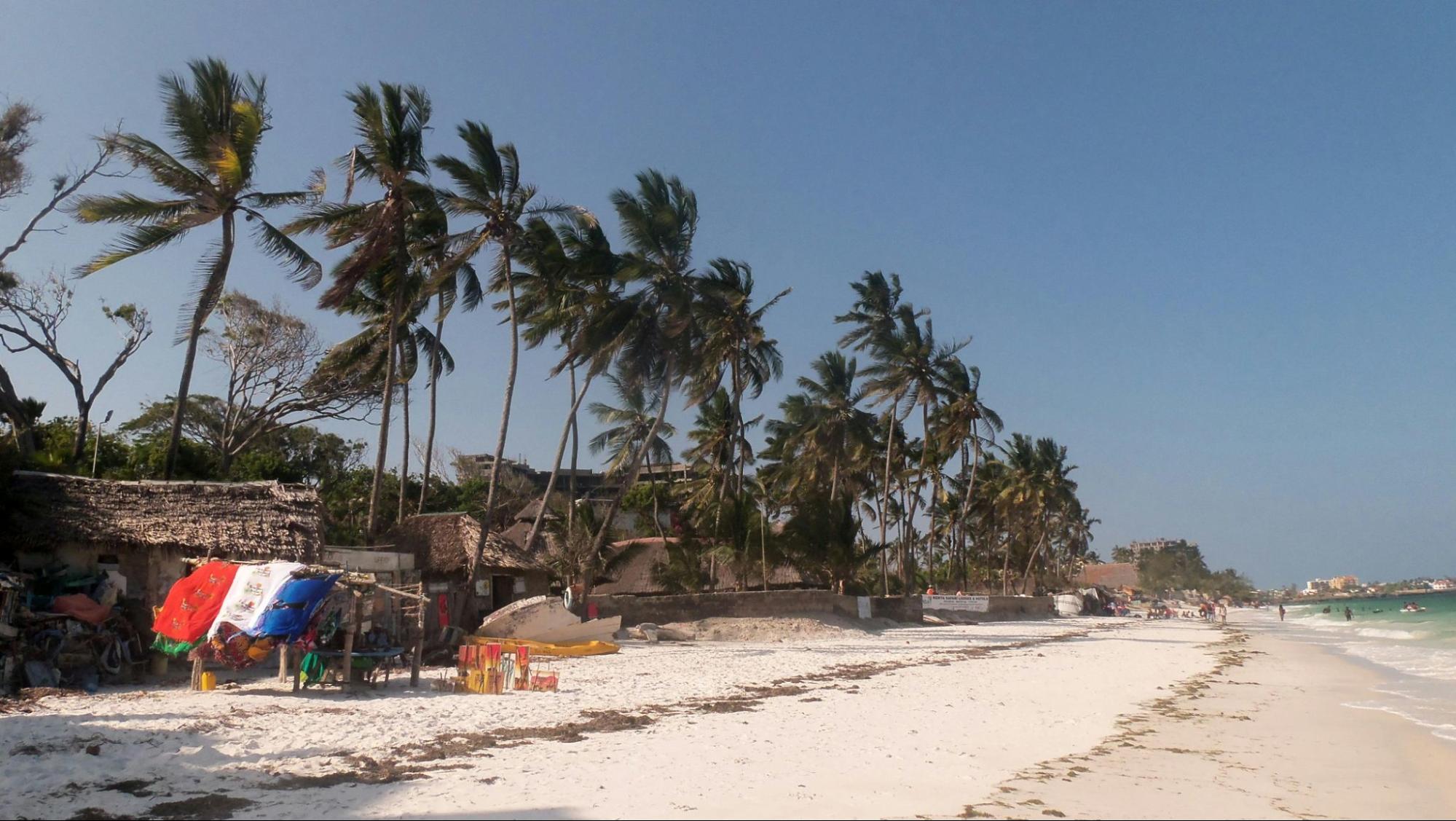Lamu beach view