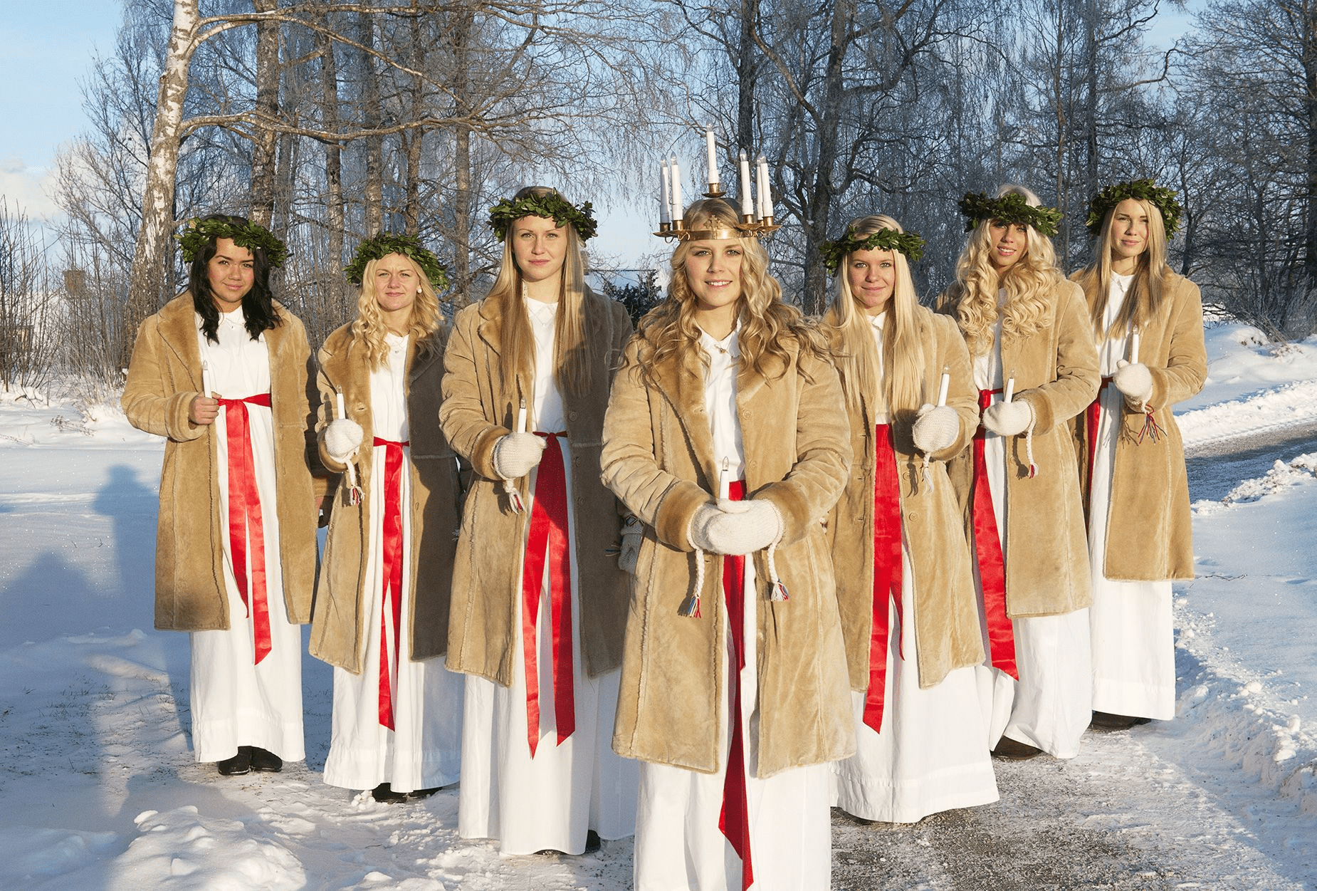 Lucia Day, Sweden.