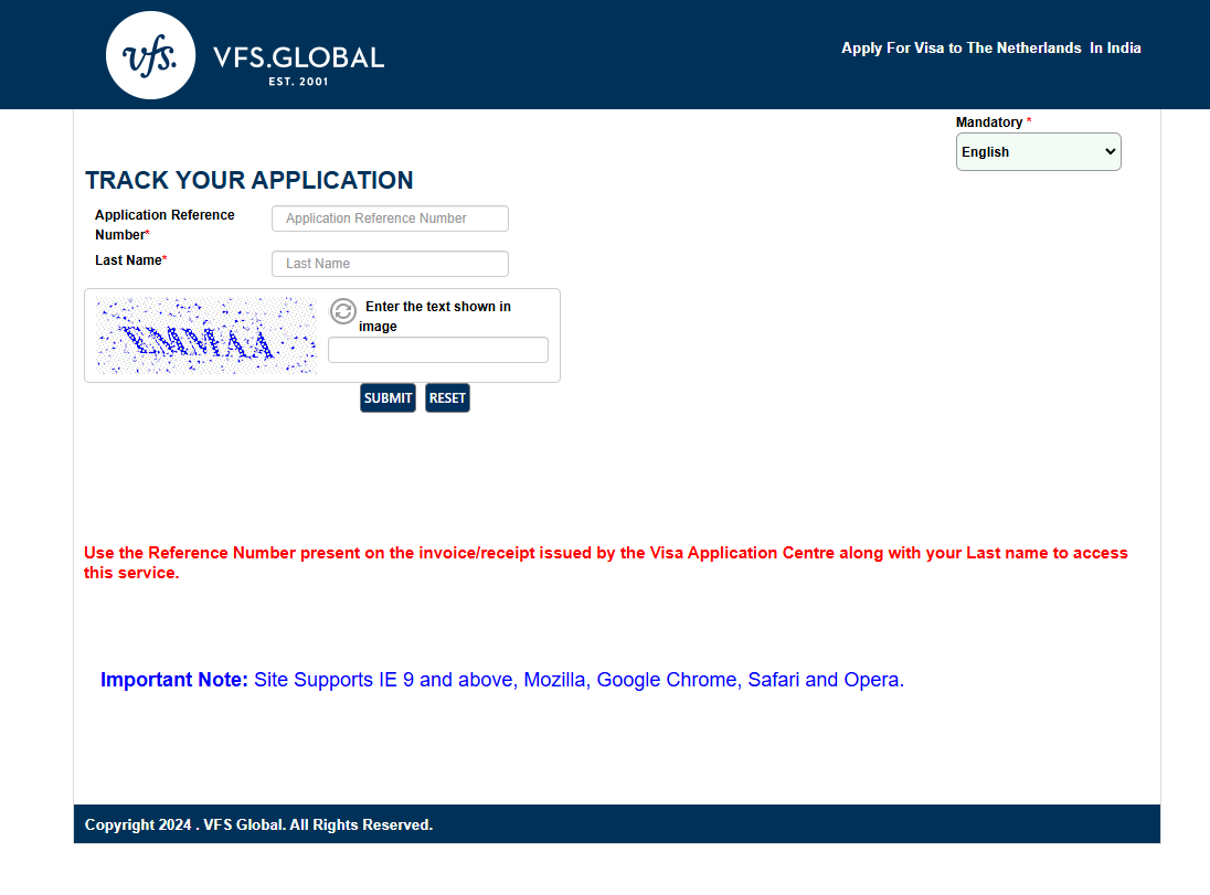 Netherlands Visa Status3