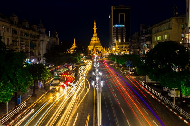 Nightlife in Myanmar