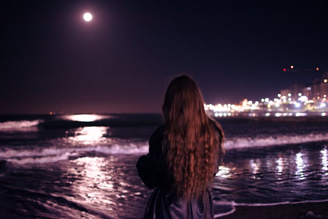 Beaches at night