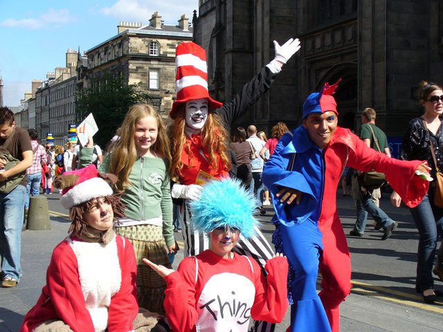 Performers of Edinburgh Fringe Festival