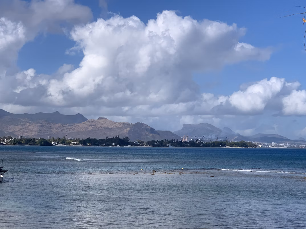 Skyline of Port Louis, the capital of Mauritius