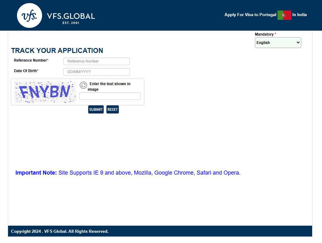 Portugal Visa Status3