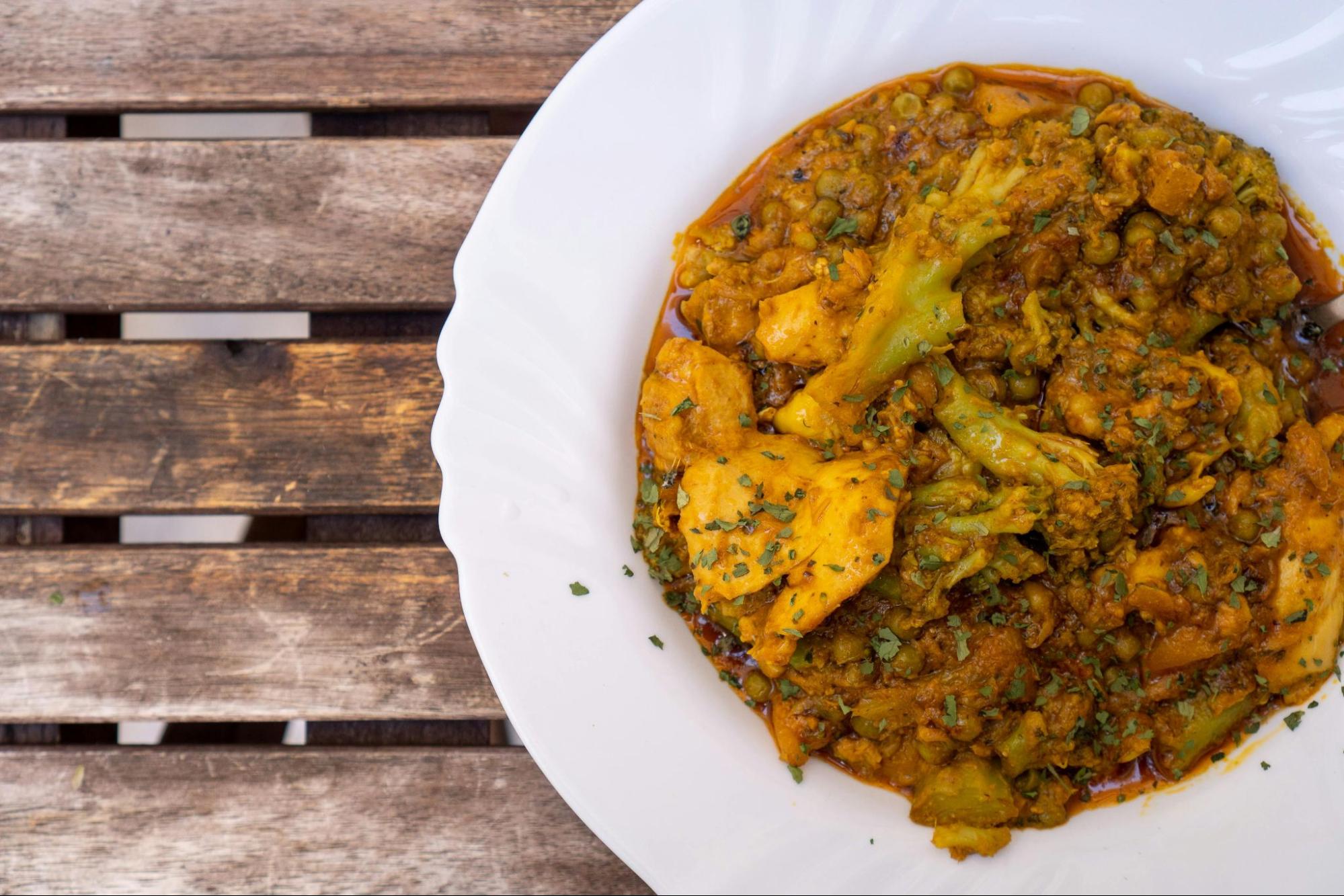 Pure veg cauliflower tarkari