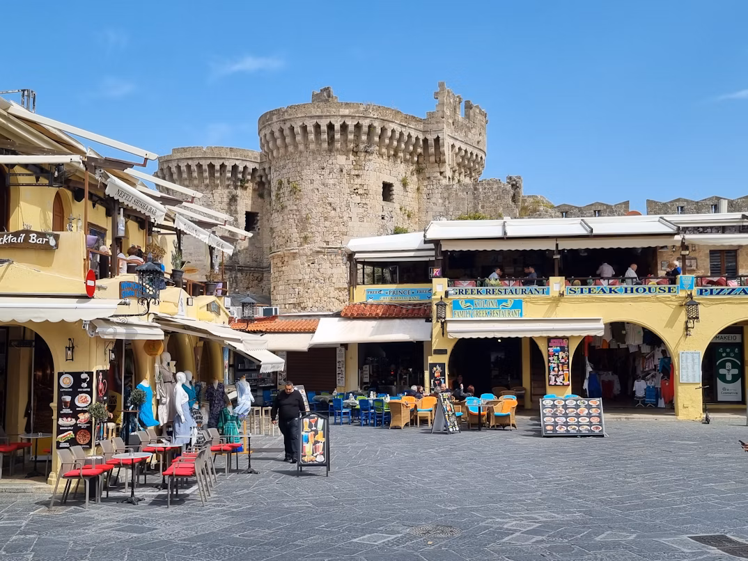 Medieval architecture in Rhodes Old Town