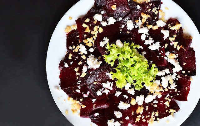 Roasted Beets with Goat Cheese