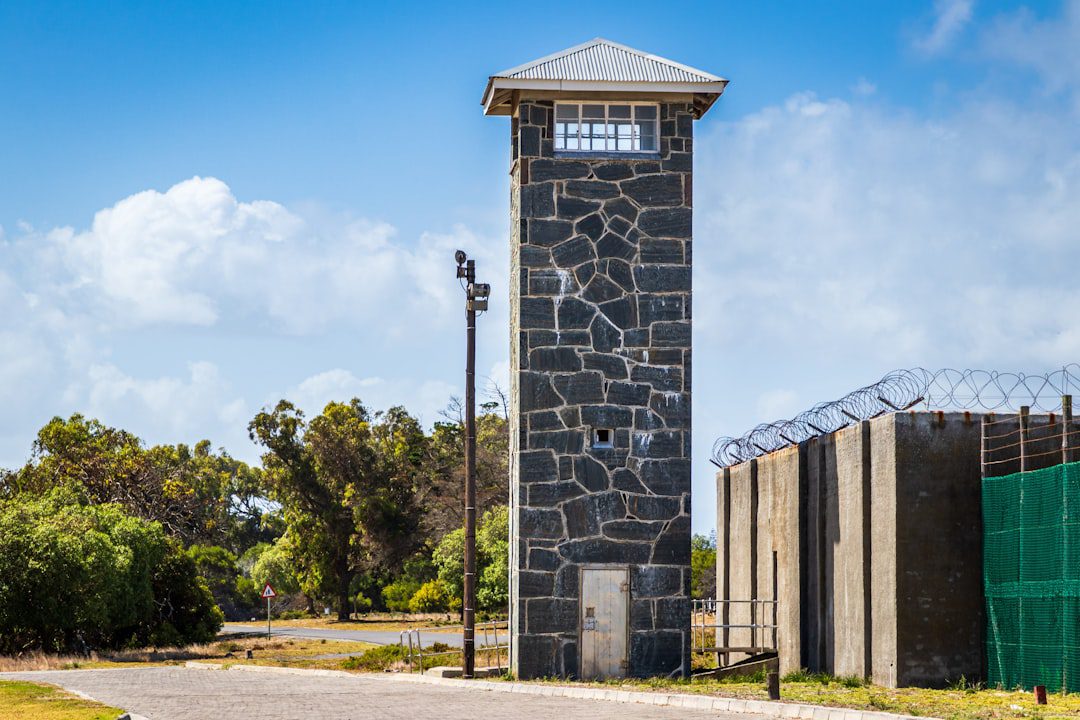Robben Island old prison entrance