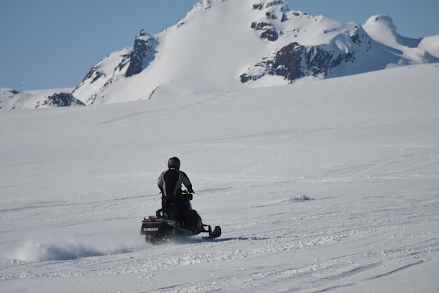 Snowmobiling in Iceland