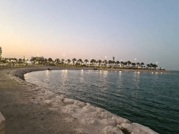 Still waters at Half Moon Bay