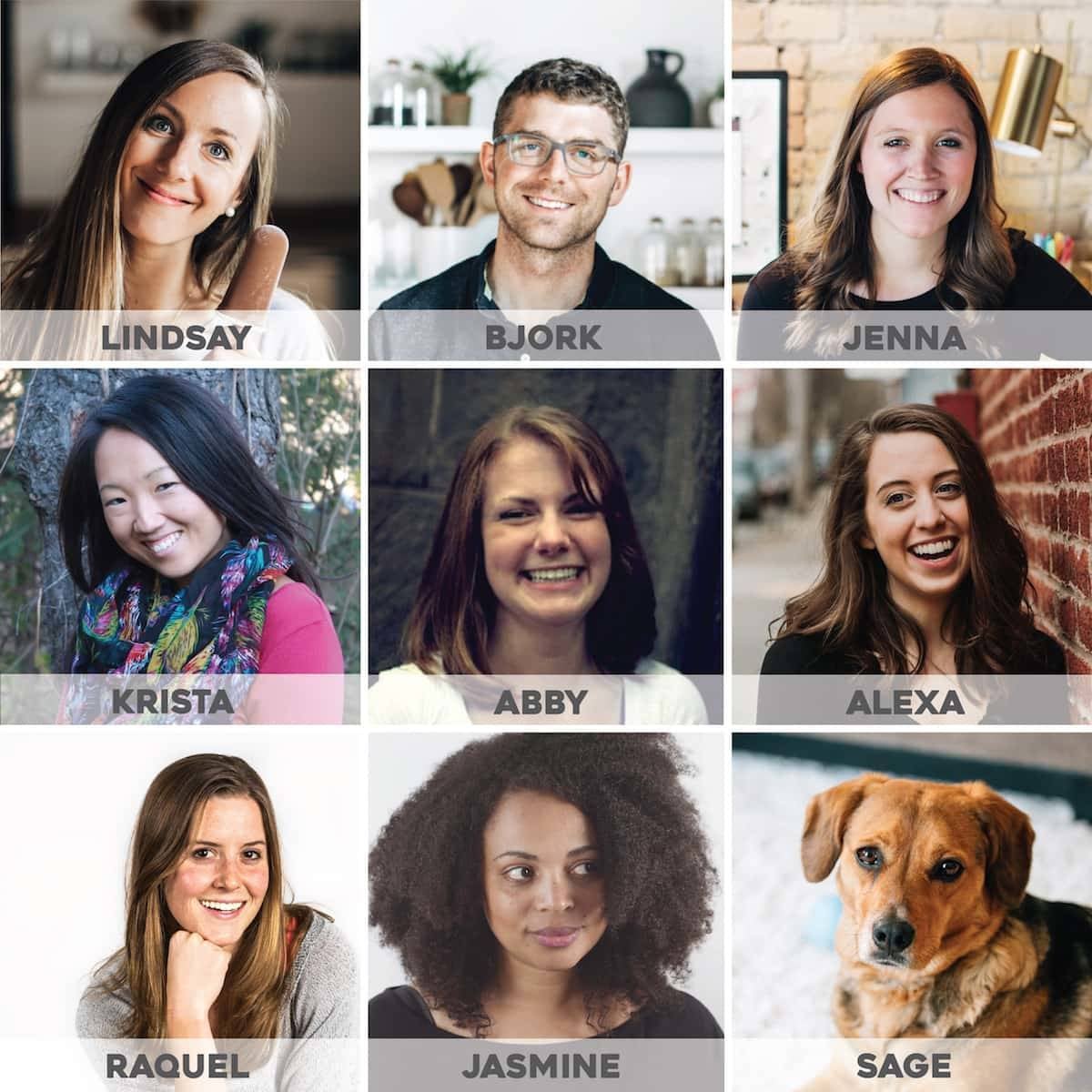 Headshots pf POY team.