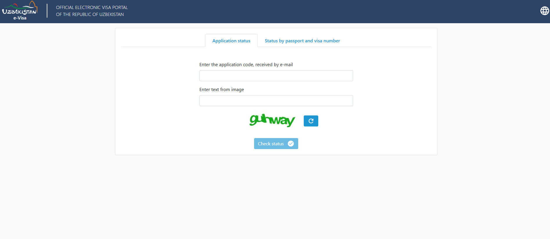 Uzbekistan Visa Status2