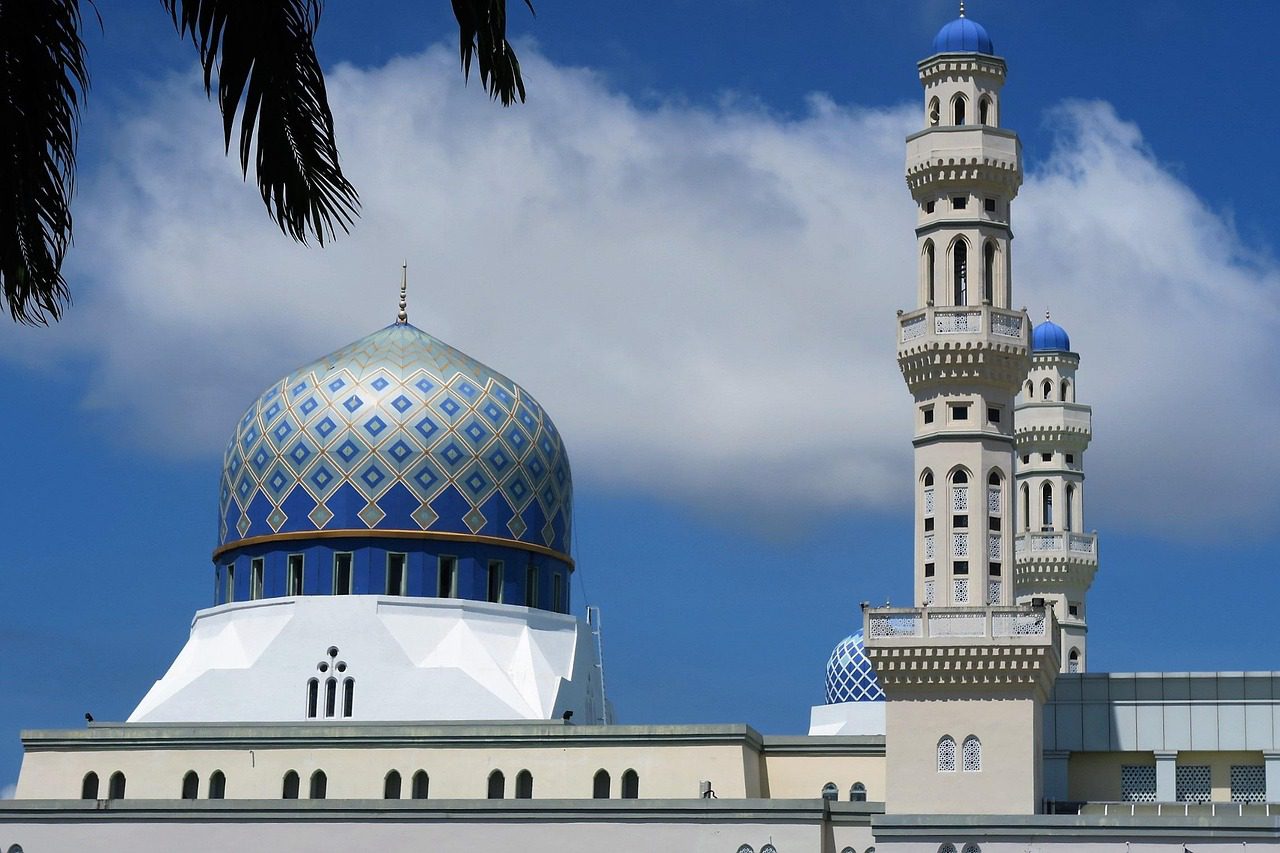 View of a Mosque in Malaysia