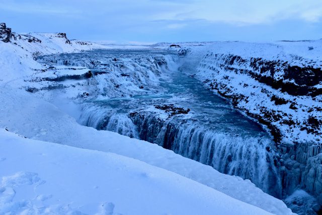 Waterfall in Iceland