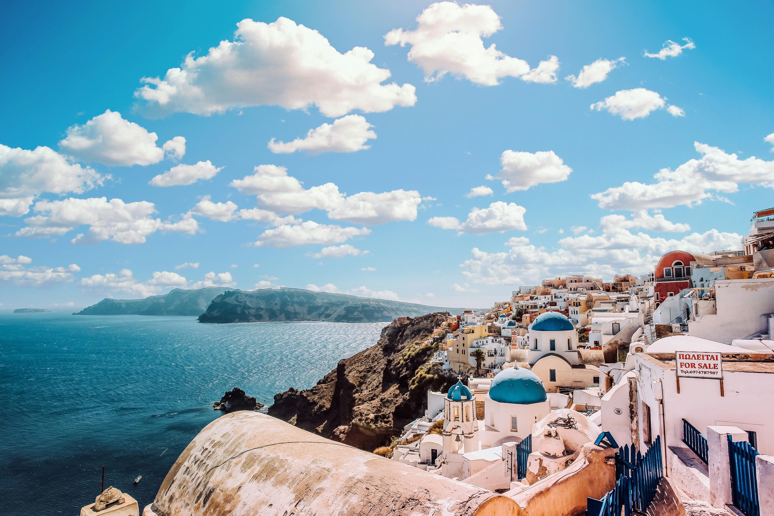 Beautiful Santorini View