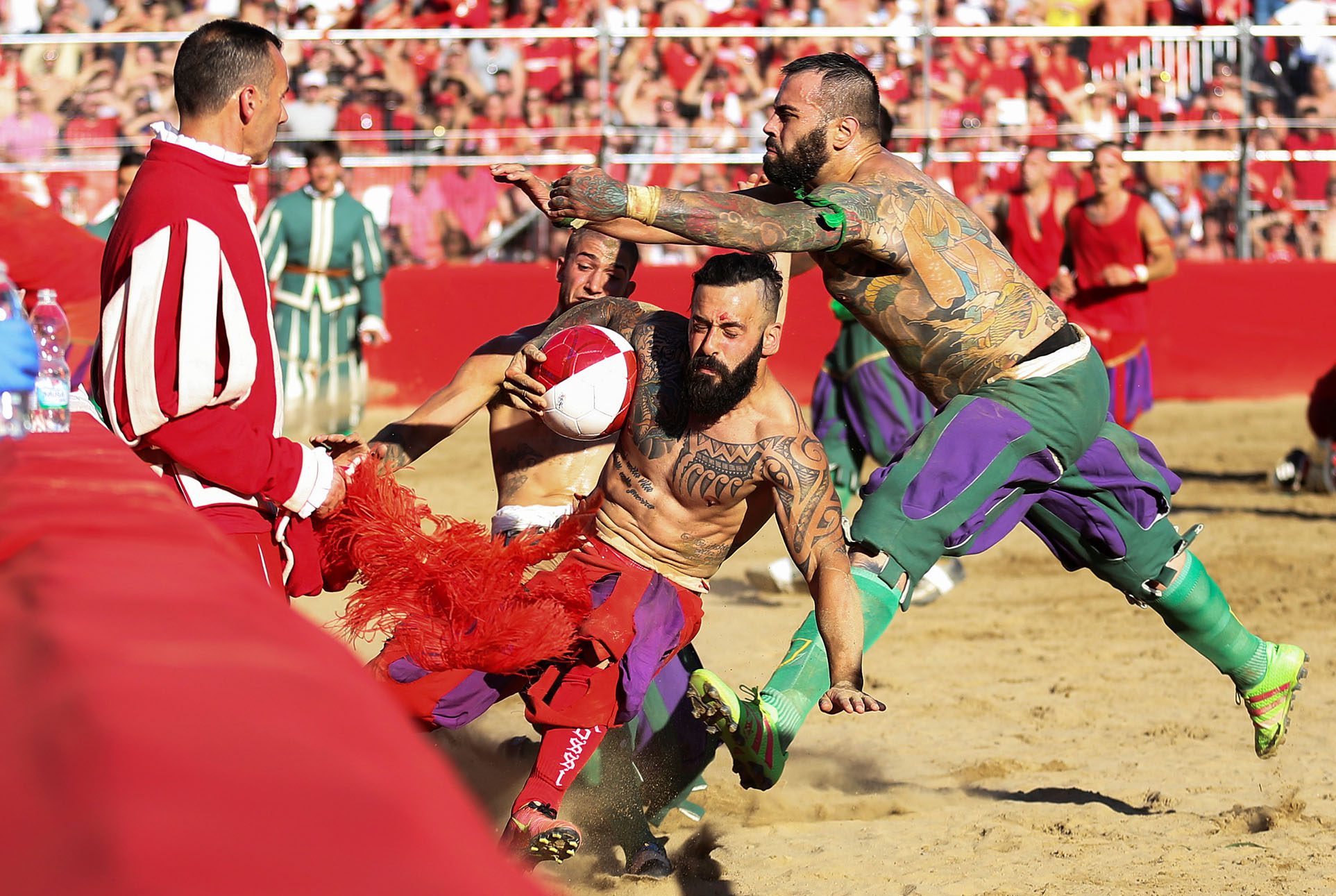 Calcio Storico, in Florence, Italy
