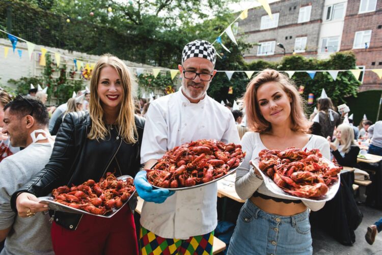 Crayfish Party Season, Sweden.
