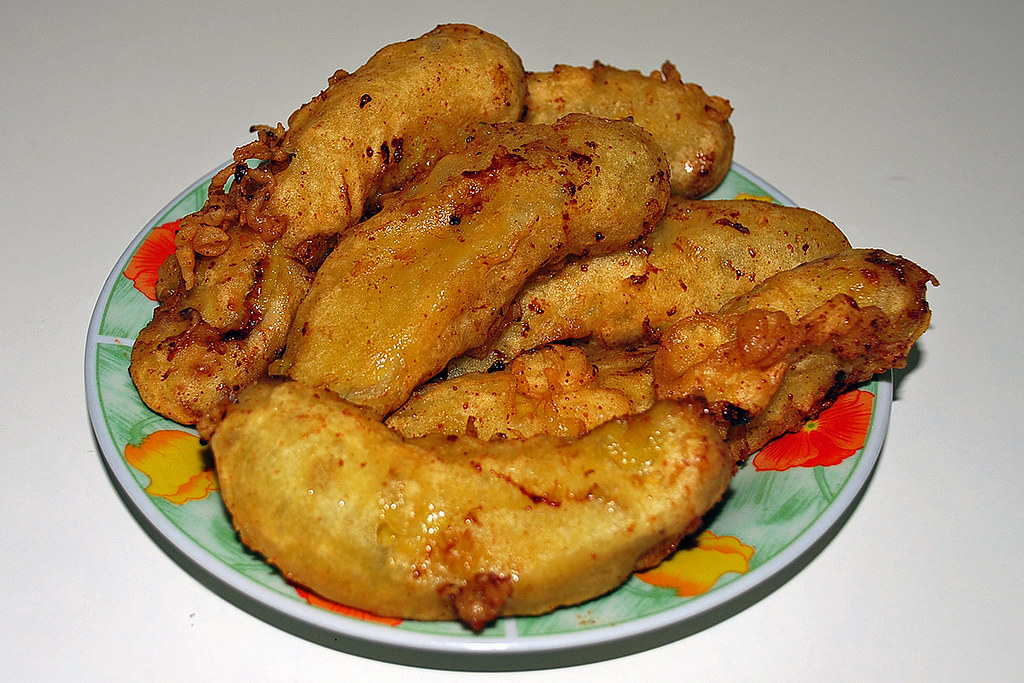 Crispy ripe Pisang Goreng