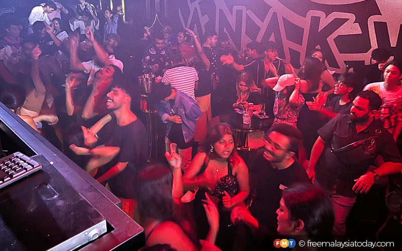 Dance floor in Kuala Lumpur