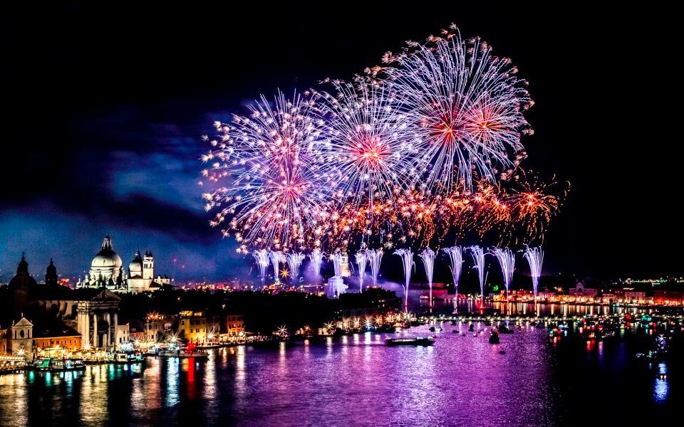 The Festa del Redentore in Venice, Italy