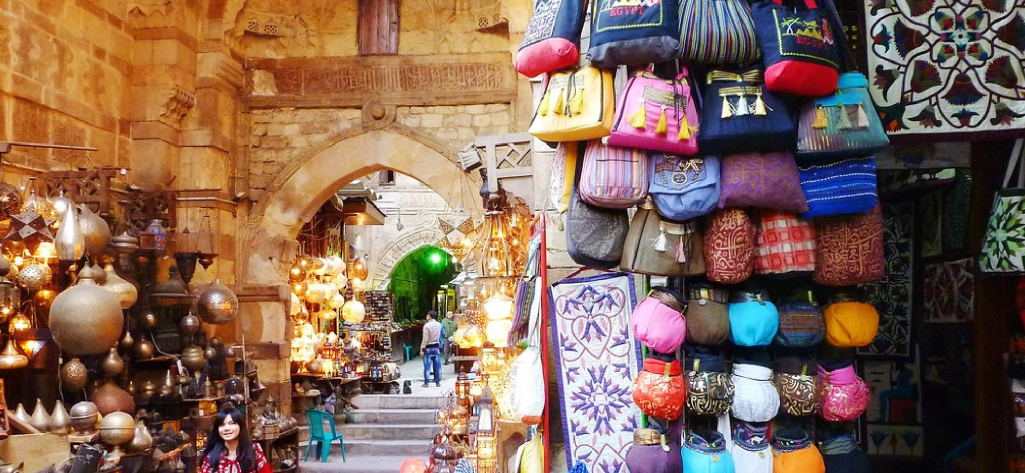 Flea market in Egypt