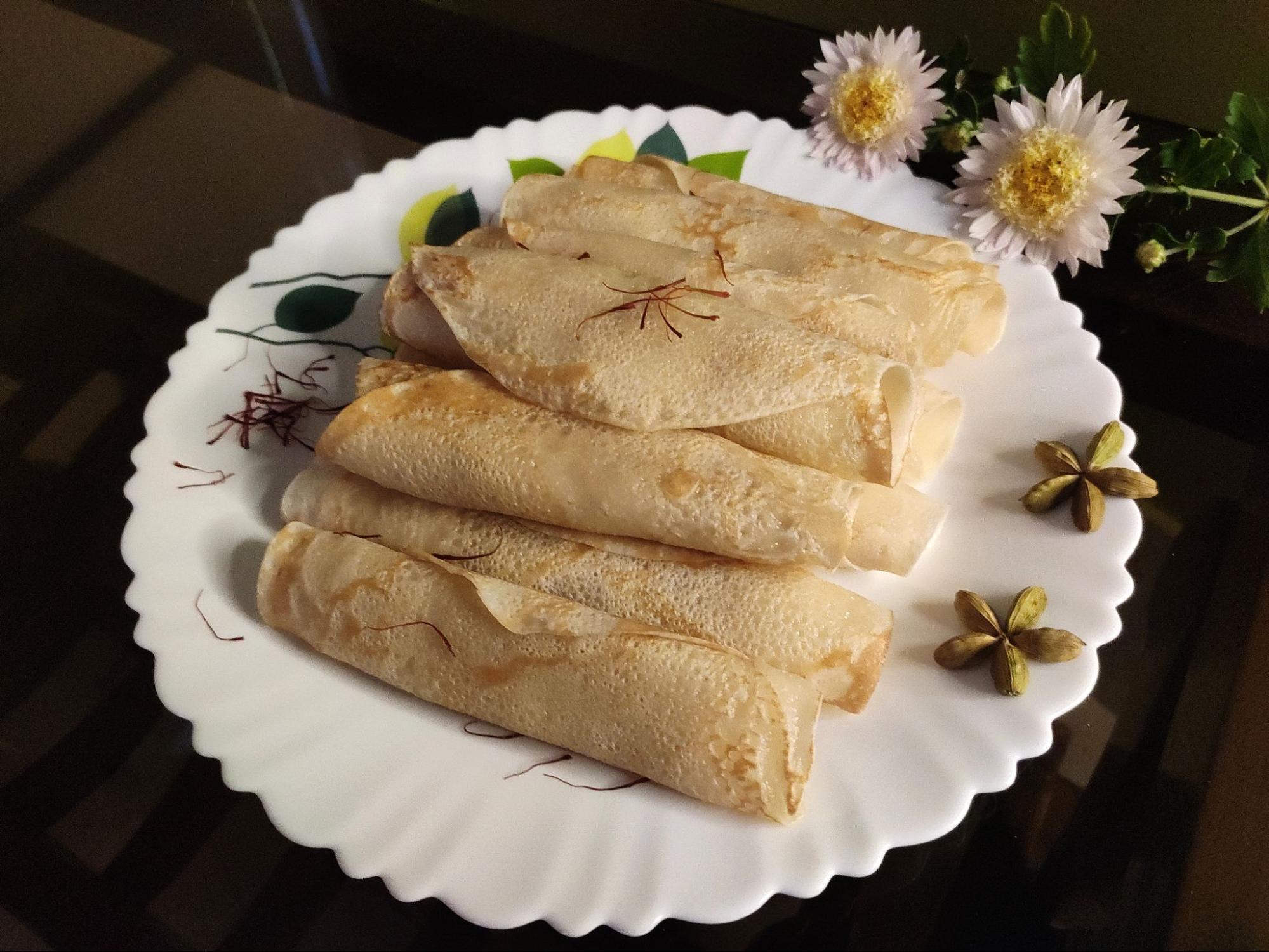 Jaggery-based crepes