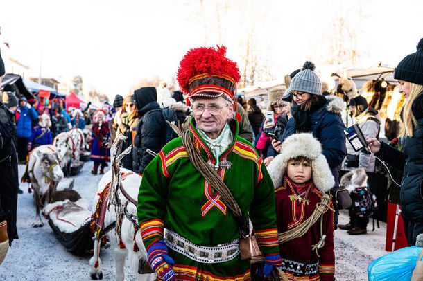 Jokkmokk winter market, Swedish Lapland 