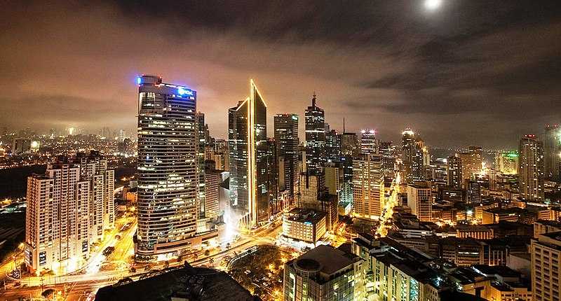 Skyline of Manila, Philippines