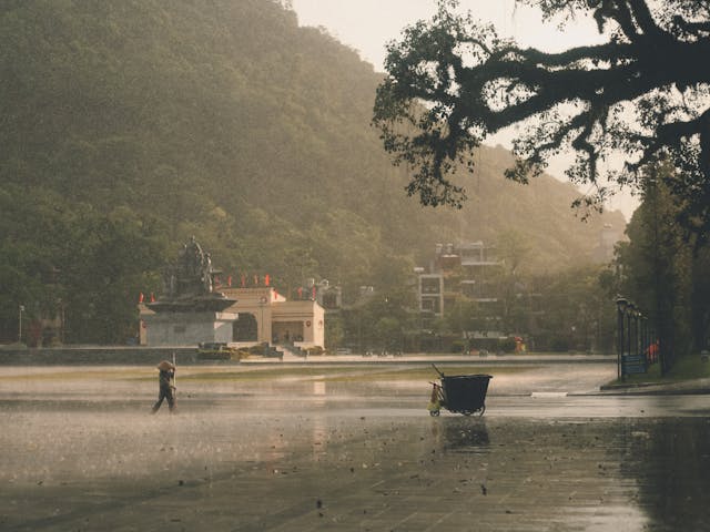 rain in Vietnam