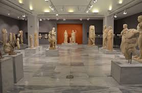 Roman sculptures at Heraklion Archaeological Museum