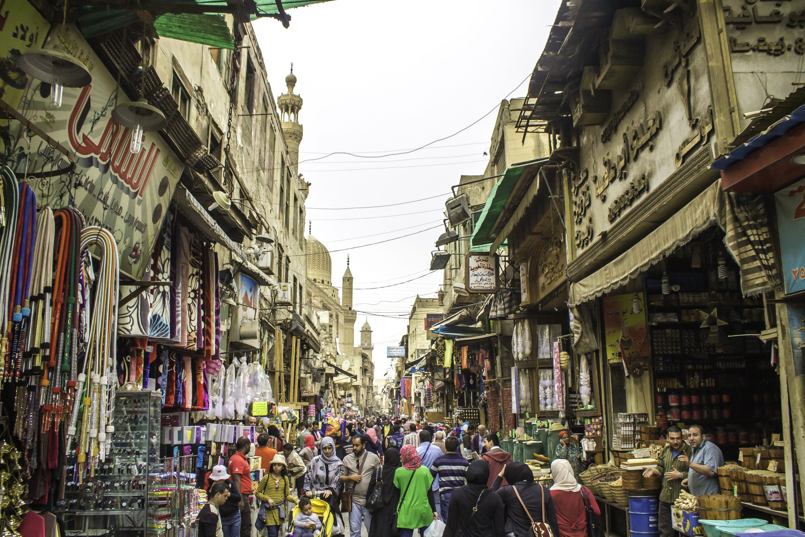 Shopping culture in Egypt markets