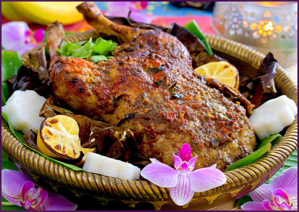 Slow-roasted Bebek Betutu