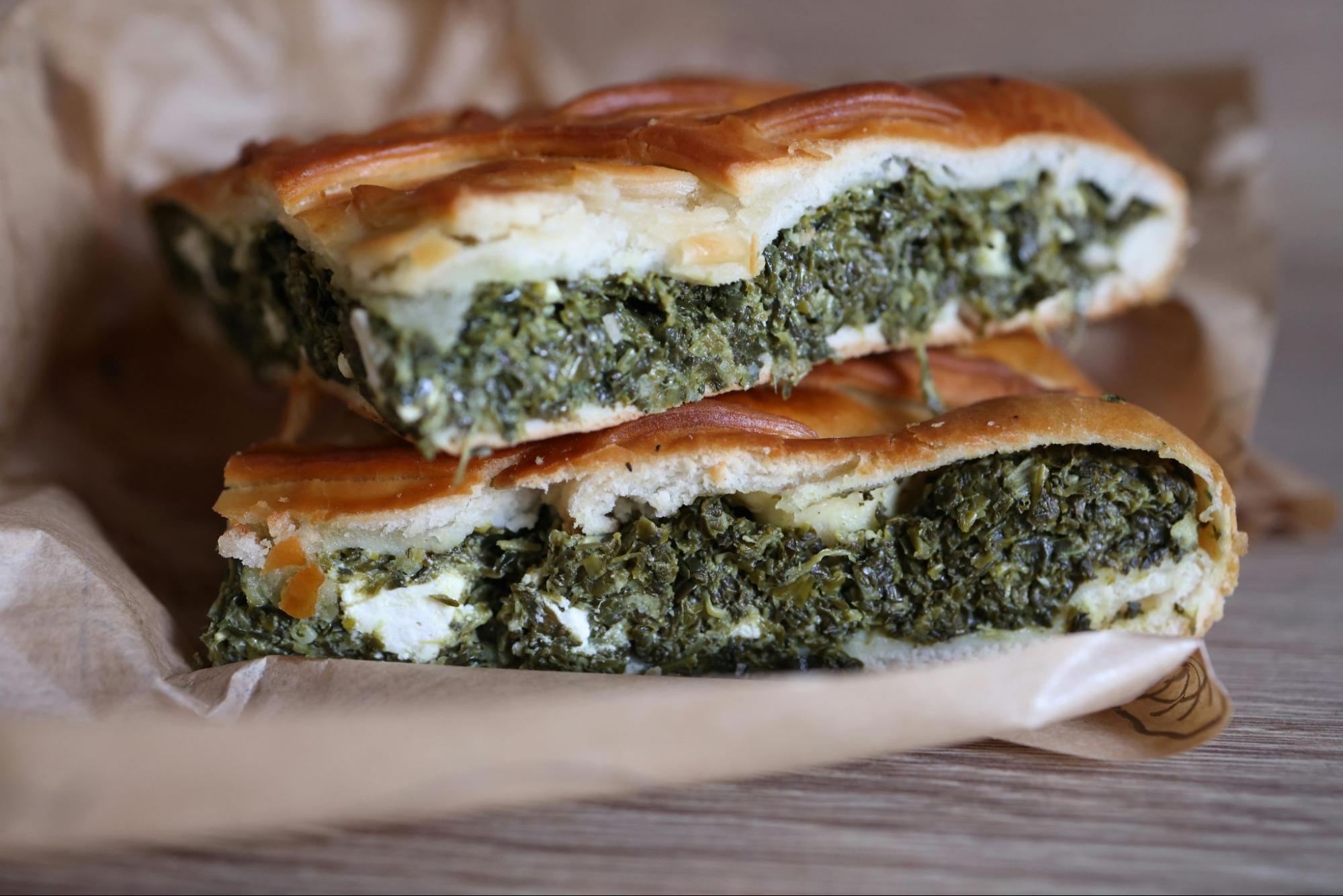 Spanakopita in Greece