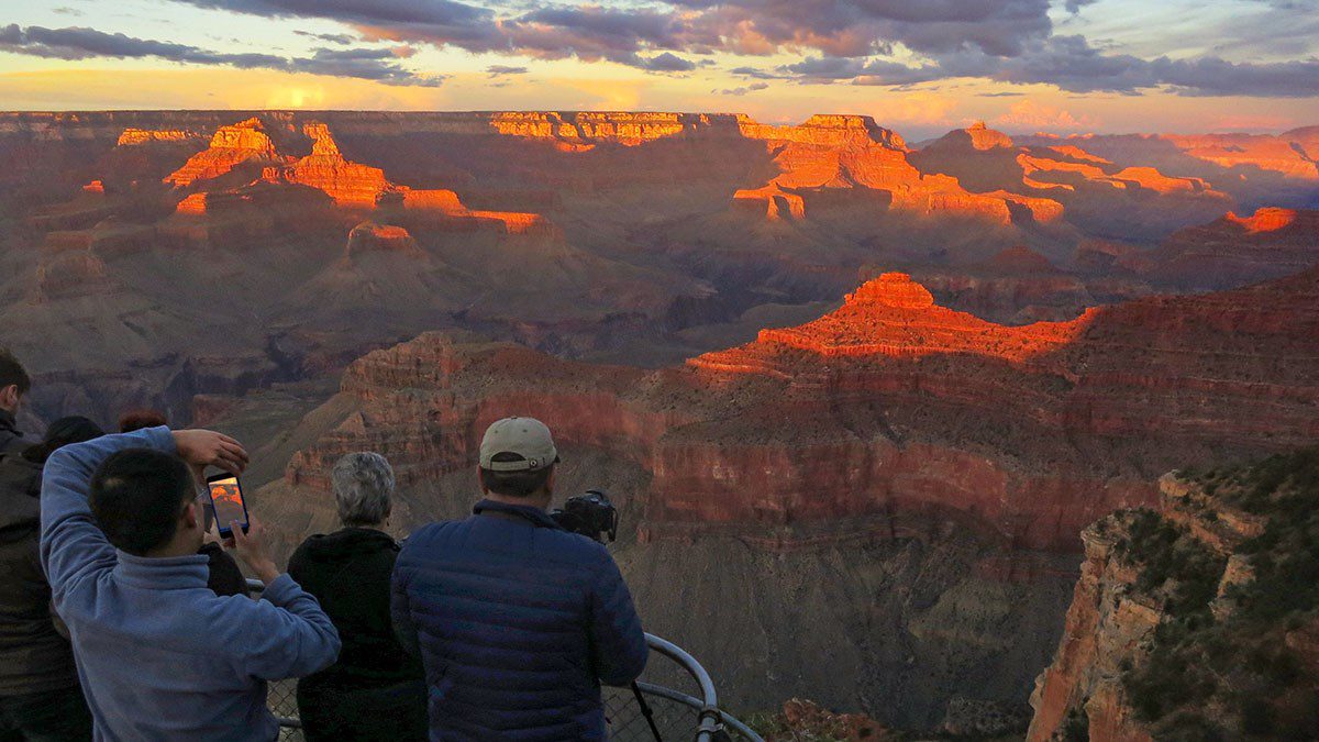 Sunrise at the Grand Canyon, USA