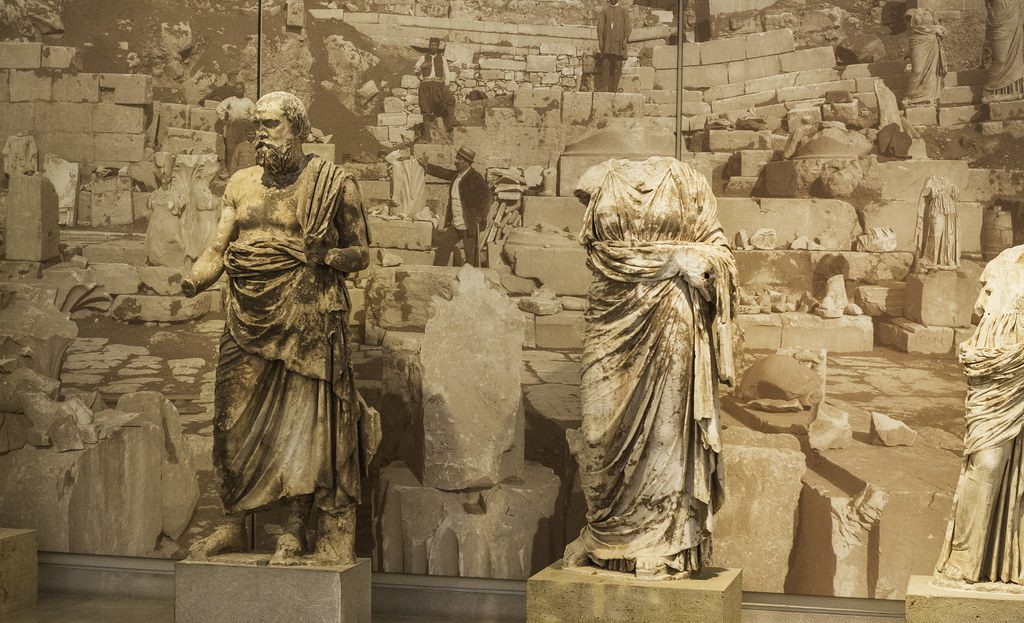 The famous Archaeological Museum of Delphi